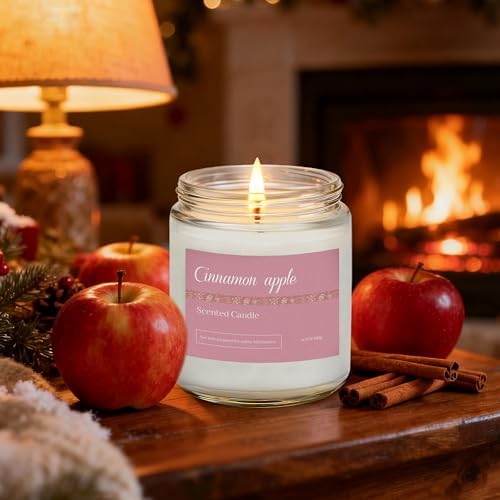 Scented Candles Gift Set for Women, 6-Pack Fall Soy Candles for Home Decor