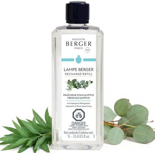 MAISON BERGER Lampe Berger Refill, 1 L, Fresh Eucalyptus