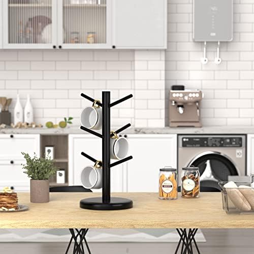 Dorhors Mug Holder Tree,Coffee Cup Holder,Mug Rack Stand Hook,Bar Organizer