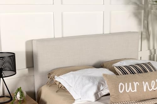 Coaster Pirro Queen and Full Upholstered Panel Headboard, Sand 315980QF