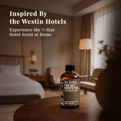 SU JUABA White Tea Hotel Collection Diffuser Oil, Inspired by Westin