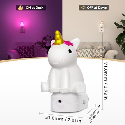 DORESshop Night Light for Kids,Cute Night Lights Plug into Wall,Room Decor