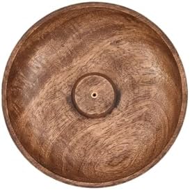 EDHAS Incense Burner Stick Holder Bowl, Ash Catcher Bowl for Home Décor, Meditation, Yoga (5" x 5" x 1.5")