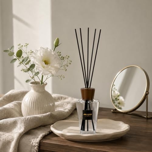 Airkeep Reed Diffuser for Home, Lavender Eucalyptus, 5.1 fl oz (150 ml)