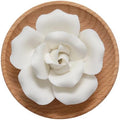 Flower Rose Wooden Pallet A Ceramic Essential Oil Mini Diffuser