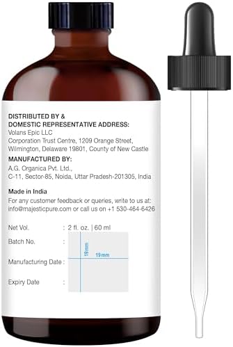 Majestic Pure Frankincense Essential Oil for Diffuser - 2 Fl Oz