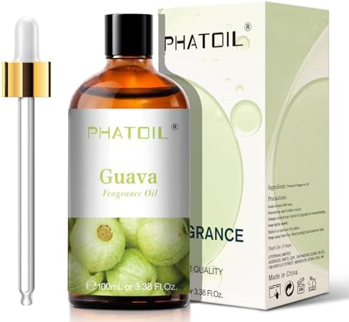 PHATOIL Guava Fragrance Oil for Diffuser Aromatherapy 3.38FL.OZ