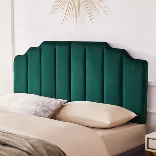 Headboard Queen Elegantly Curved Soft Padded Queen Headboard Only