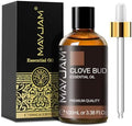 MAYJAM Clove Bud Essential Oil for Diffusers for Home, 100ML/3.38FL.OZ