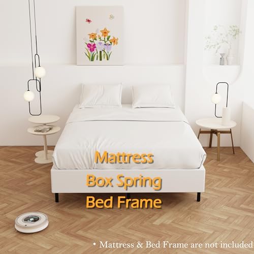9 Inch Box Spring for Queen Bed, Bed Base with Fabric Cover