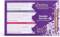 Tulasi Smudge Incense Sticks Gift Pack – 6 Scents x 40g Each – White Sage, Palo Santo, Lavender, Frankincense, Sandalwood, Rose - 48 Natural Herbal Incense for Yoga, Meditation