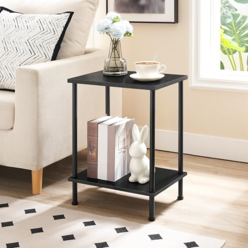 HOOBRO End Table, Small Side Table, Nightstand for Small Spaces