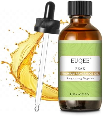 EUQEE 2.02 Fl oz Pear Fragrance Oil for Soap Making(60ml)