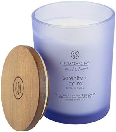 Chesapeake Bay Candle Mind & Body Collection Scented Candle, 8.8oz (Pack of 4)