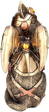 Feline Steampunk Cat Pilot Resin Figurine
