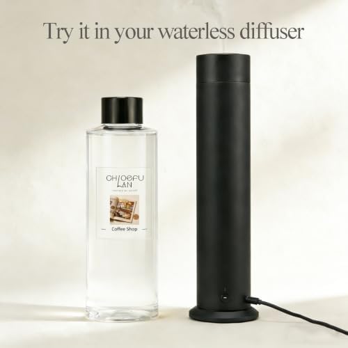Chloefu LAN Coffee Shop Diffuser Oil Refill, Warm Scent, 200ml/6.76 fl oz