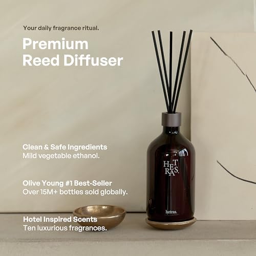 HETRAS Premium Reed Diffuser Jeju Saryeoni Forest 2Pack