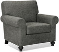 URBANLIFE 2-Piece Stretch Sofa Covers for 1 Cushion Couch, Gray