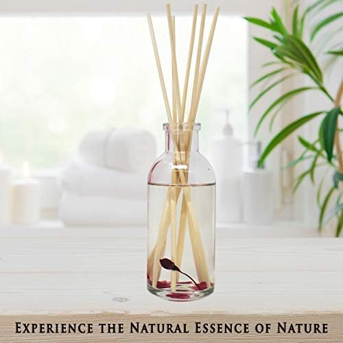 Urban Naturals Reed Diffuser Set, Red Roses - Bathroom Shelf Décor