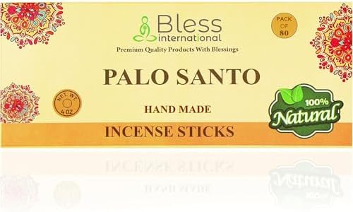 Bless-Organic-Palo-Santo 100%-Natural-Handmade-Incense-Sticks