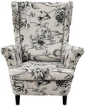 NILUOH Wingback Chair Covers 2-Piece, Armchair Slipcovers for Living Room