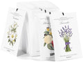 MYARO 12 Pack Assorted Garden Scented Sachets, Closet Deodorizer Freshener