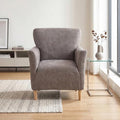 Armchair Covers Stretch Arm Covers Chair Couch Covers, Faux Leather Looking Armchair Slipcover Washable Chair Protector for Living Room (Color D-1)