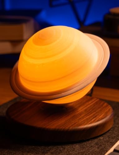 MOOCCI Levitating Saturn Lamp Magnetic Floating Planet Night Light