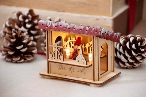 ANDALUCA Maison Box Fragrance Potpourri Decorative Vase & Bowl Filler Home Décor (Frosted Pine)