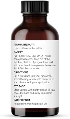 Majestic Pure Peppermint Essential Oil for Diffuser - 1 Fl Oz