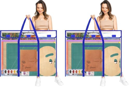 Bulletin Board Poster Storage, Extra-Large Storage Chart Bag 30" x 24", Bulletin Board Sheet Organization (30" X 24") (Pack of 2)