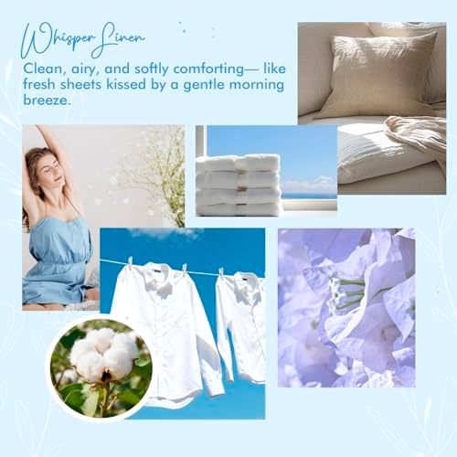Room Spray, Whisper Linen, 4 fl oz, Air Freshener for Home, Bathroom