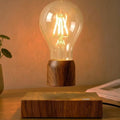 Magnetic Levitating Floating Wireless LED Light Bulb Desk Lamp for Unique Gifts, Room Night Light, Home Office Decor Tech Toys