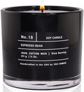 Lulu Candles | Espresso Bean | Luxury Scented Soy Jar Candle | Hand Poured in The USA | Highly Scented & Long Lasting,11 Oz.