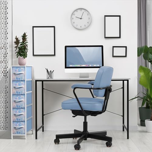 Sorbus 5-Drawer Narrow Dresser for Bedroom (Tie Dye Blue)