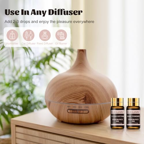 MAYJAM Essential Oils Set - Fragrance Oil for Diffuser Soap Candle Making