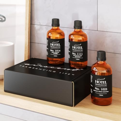 AirScent Hotel Diffuser Oil Gift Set - Buyers’ Best Picks 3 Pack - 120 mL