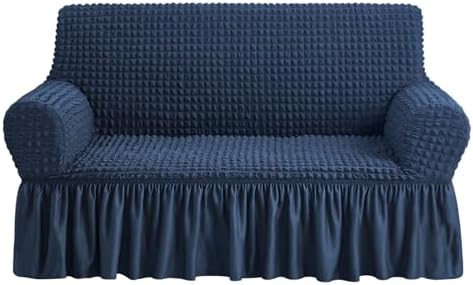 NICEEC Loveseat Covers Washable Love Seat Couch Covers Slipcover with Skirt