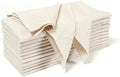 Ramanta Home Natural Linen Flax Cloth Napkins Set of 4, 18x18 Inches