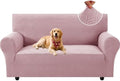 XINEAGE Loveseat Slipcover Pet Friendly, Stretch Couch Cover,Pink