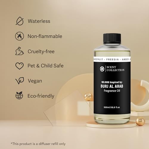 Luxury Hotel Scent Diffuser Oil, Long Lasting Home Fragrance