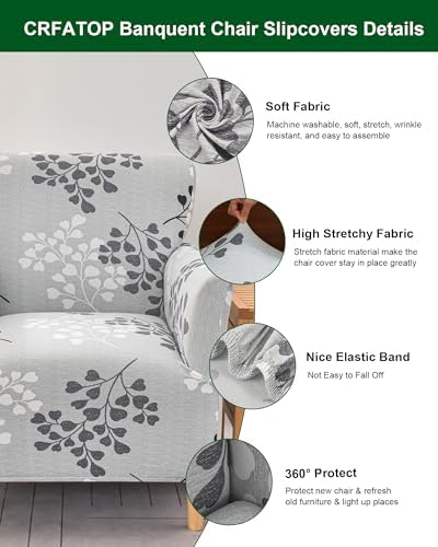 CRFATOP Accent Chair Cover, Stretch Armchair Slipcover for Living Room,25
