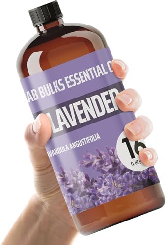 Lab Bulks Essential Oil Lavender 16 oz Bottle