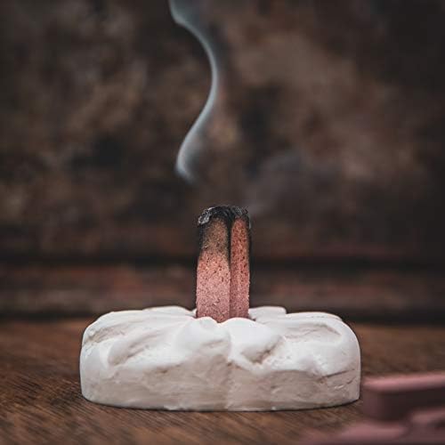 Incienso de Santa Fe - Juniper Natural Wood Incense Bricks Without Holder, 40 Count - Made in the USA