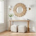 Plank+Beam Classic Console Table, 56 Inch, Blonde