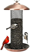 Kingsyard Wild Bird Feeders for Outdoors Hanging, All Metal