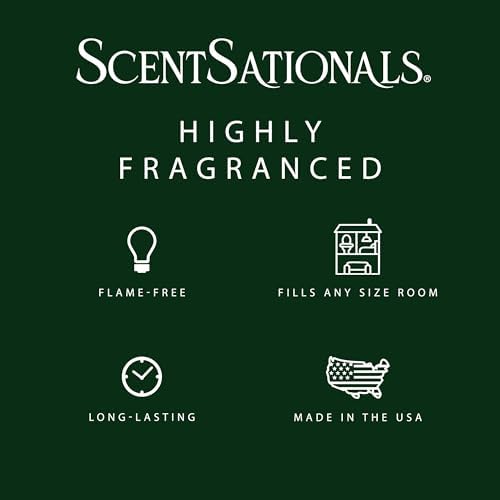 Scentsationals Woodland Spruce, Amber Birch Christmas Wax Melts 10oz