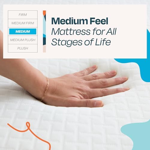 Linenspa 8 Inch Gel Memory Foam Mattress - Medium Feel - Twin XL