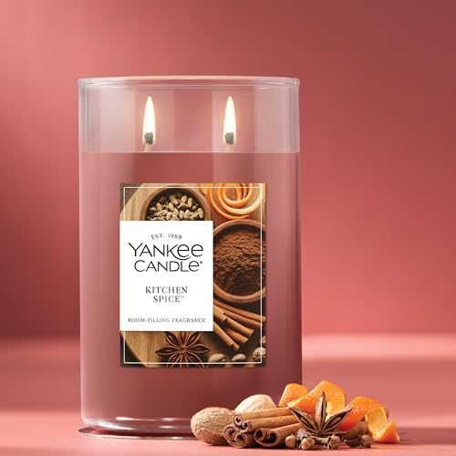 Yankee Candle Kitchen Spice Scented Candle, 20oz Large Tumbler