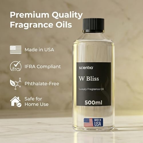 W Bliss Diffuser Oil for HVAC Scent Machine, W Hotel Inspired, 500 mL
